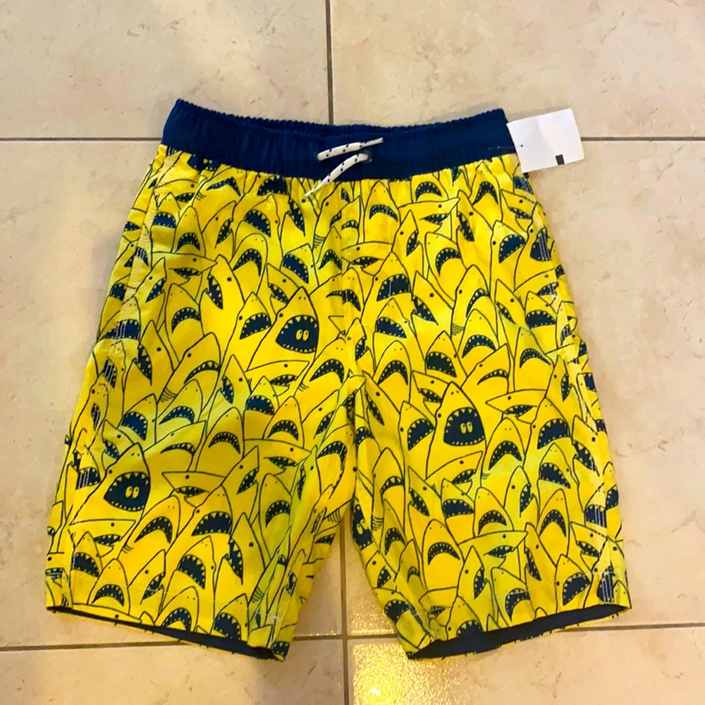 Gap Boys Shark swim trunks